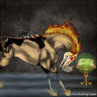 Horse Color:Void Buckskin Dun Tobiano Varnish 