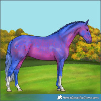 Horse Color:Watercolor Brown 