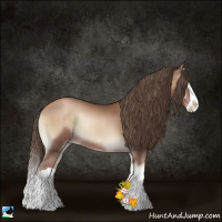 Horse Color:Blue Onyx Pearl Splash 