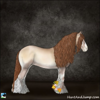 Horse Color:Smoky Blue Onyx Pearl 