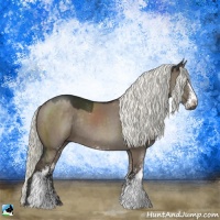 Horse Color:Liver Red Dun Mushroom Sabino Rabicano 