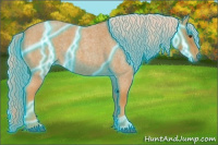 Horse Color:Thunderstruck Palomino Roan 