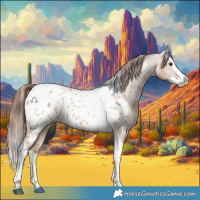 Horse Color:Red Dun Splash Tobiano Appaloosa 