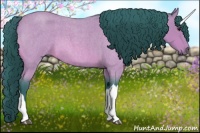 Horse Color:Watercolor Bay Roan 