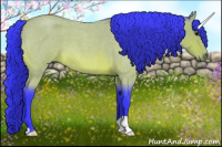 Horse Color:Watercolor Bay Roan 