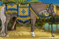 Horse Color:Silver Black 