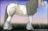 Horse Color:Watercolor Amber Cream Champagne Tobiano Blanket 