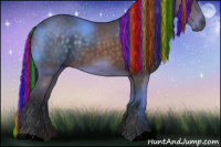 Horse Color:Painted Bay 