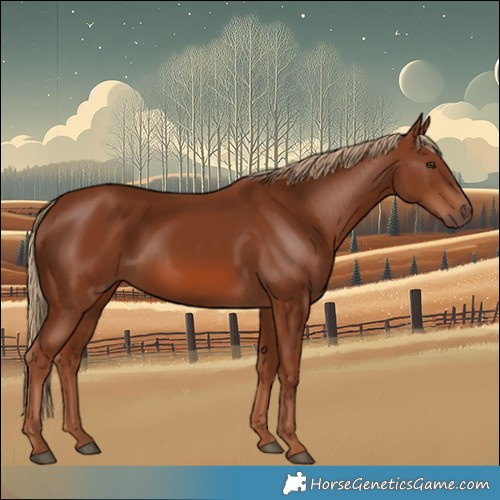 Horse Color:Chestnut 