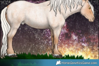 Horse Color:Silver Bay Roan Pearl 