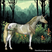 Horse Color:Painted Silver Bay Dun Tobiano 