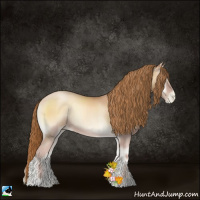 Horse Color:Red Onyx Roan Pearl 