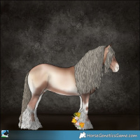 Horse Color:Liver Red Onyx Pearl Mushroom 