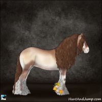 Horse Color:Brown Roan Pearl Onyx 