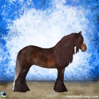 Horse Color:Chocolate Brown Ice