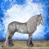 Horse Color:Chocolate Silver Brown Chinchilla Ice Onyx 