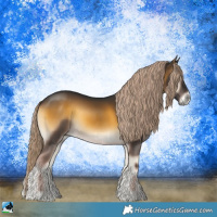 Horse Color:Chocolate Palomino Onyx Mushroom