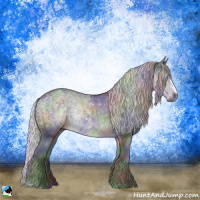 Horse Color:Nacre Silver Black Chinchilla 