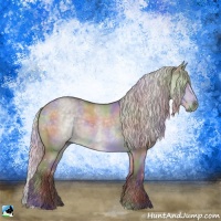 Horse Color:Nacre Chocolate Silver Grullo Chinchilla