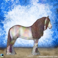 Horse Color:Nacre Chocolate Brown Chinchilla Onyx