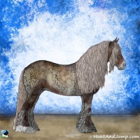 Horse Color:Chocolate Silver Brown Ice Onyx 