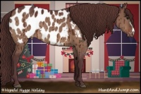 Horse Color:Chocolate Bay Dun Appaloosa Brindle 