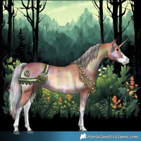 Horse Color:Nacre Silver Bay Onyx Sabino