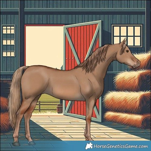 Horse Color:Red Dun 