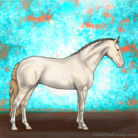 Horse Color:Buckskin Roan Pearl  and Buckskin Roan Pearl 