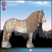 Horse Color:Liver Red Dun Tobiano Rabicano  and Liver Red Dun Sabino Rabicano 