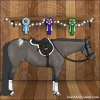 Horse Color:Grullo Appaloosa Brindle 