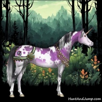 Horse Color:White Spotted Bay Chinchilla Onyx 