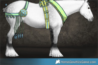 Horse Color:Gray Black 