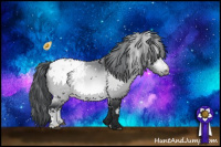 Horse Color:White Spotted Bay Chinchilla Blanket