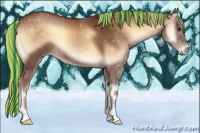 Horse Color:Painted Red Onyx 