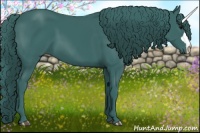 Horse Color:Watercolor Black 
