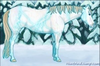 Horse Color:Thunderstruck Gold Champagne Ice Pearl Splash 