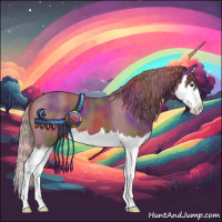 Horse Color:Nacre Chestnut Splash 