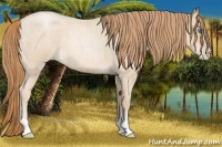 Horse Color:Smoky Blue Roan Pearl 