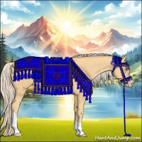 Horse Color:Gold Cream Champagne Tobiano 