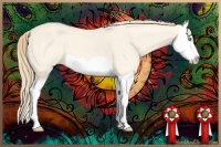 Horse Color:Perlino Dun Splash