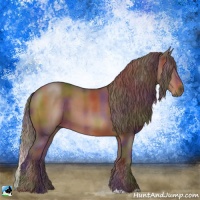 Horse Color:Nacre Chocolate Brown 