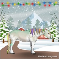 Horse Color:Painted Watercolor White Spotted Silver Brown Chinchilla Dun 