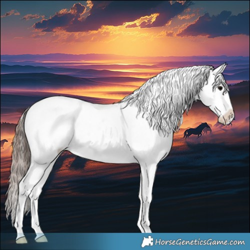 Horse Color:Blue Roan Splash Appaloosa Rabicano 