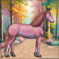 Horse Color:Watercolor Chestnut 