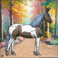 Horse Color:Painted Smoky Grullo Tobiano 