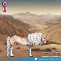 Horse Color:White Spotted Silver Brown Pearl Onyx