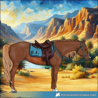 Horse Color:Chestnut Rabicano 