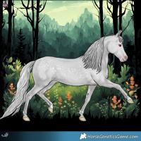 Horse Color:Silver Classic Champagne Chinchilla 