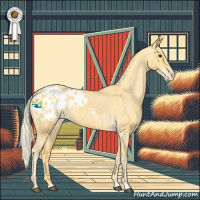 Horse Color:Palomino Appaloosa 
